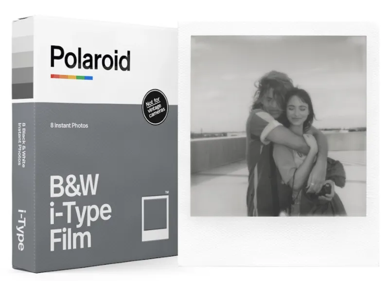 Polaroid B+W i-Type Instant Film 8 Exposures-1